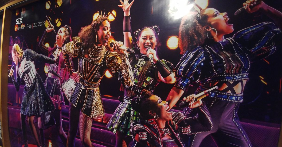 Fantastic production <a href="/americanrep/">American Repertory Theater</a> #sixboston #sixwivesofhenryviii #girlpower #wow #bravo