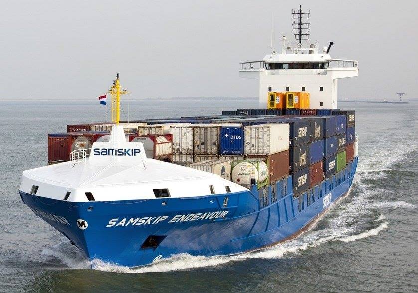 Did you know that the Samskip Endeavour has become, in cooperation with GoodShipping, the first ship to complete a voyage on used vegetable oil, sailing from Rotterdam to Dublin. 40 tonnes of CO2 saved in a single trip!
