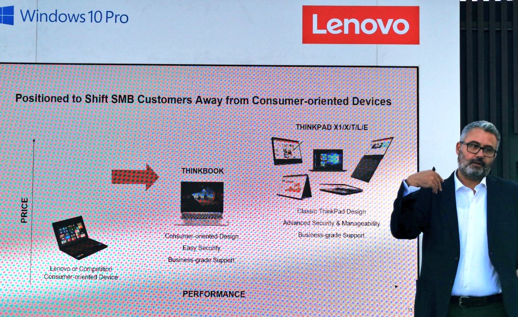 digitalcual's tweet photo. Los Lenovo ThinkPad se posicionan entre consumo y los productos profesionales #thinkPad #deThinkBookalcielo @LenovoES https://t.co/tA7OzgPkTI