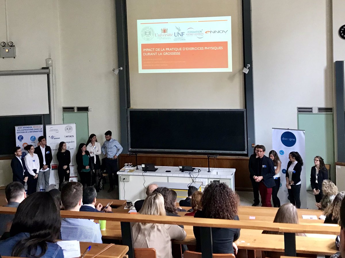 FonPoitiersUniv's tweet photo. #MonStageEn150Secondes | 13 étudiants du Master #GPhy (Génie Physiologique, Biotechnologique et Informatique) de @UnivPoitiers présentent leur stage en 150 secondes. Merci aux entreprises qui accompagnent ce master et le programme de bourses de la Fondation Poitiers Université. https://t.co/wTZmKkP8QC