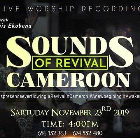 CedricHailer's tweet photo. Here it comes "the season of Revival.Welcome to the live worship recordings with theme #SoundsofRevivalCameroon# https://t.co/mfhJoL6l4T