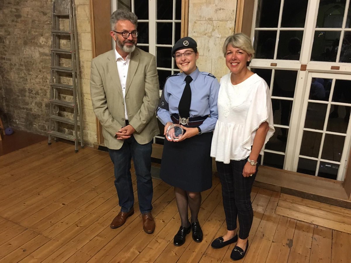 2328 Squadron staged its Annual Awards' Evening in Bishop's Cleeve Tithe Barn, which provided a great venue to present a wide variety of awards and certificates.