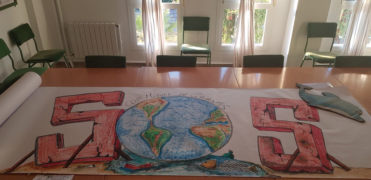 En nuestro centro aportamos un granito a la lucha por el Planeta. Por un futuro con futuro #luchaporelplaneta