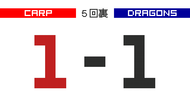 カープ試合速報 tweet media