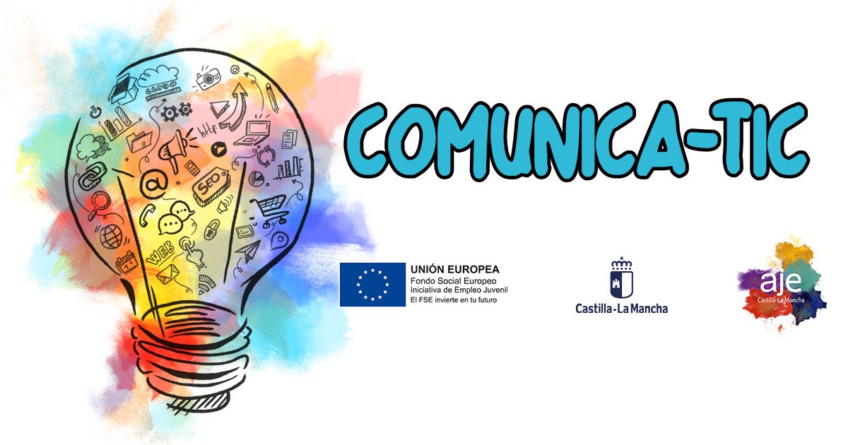 <a href="/AJECLM/">AJE CLM</a> pone en marcha COMUNICA-TIC, un Programa que ofrece formación en el sector #TIC de #publicidad y #marketing y una beca a cada participante de 400 euros. Está dirigido a jóvenes inscritos en Garantía Juvenil. Plazas limitadas: ow.ly/YMxb30pCk9y