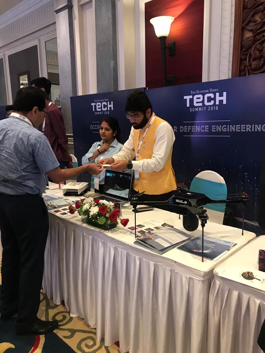 SagarDefence's tweet photo. @SagarDefence at the Start-up Zone at #ETTechSummit
Watch the live webcast for more updates: https://t.co/r9EnWakiDH

 #technology #startups #CIO #CTO #CDO #CEO #machinelearning #AI #robotics #IoT #cybersecurity #blockchain @MSInSociety @investindia @NLinIndia @PortXLglobal https://t.co/sOKOhXFSuv