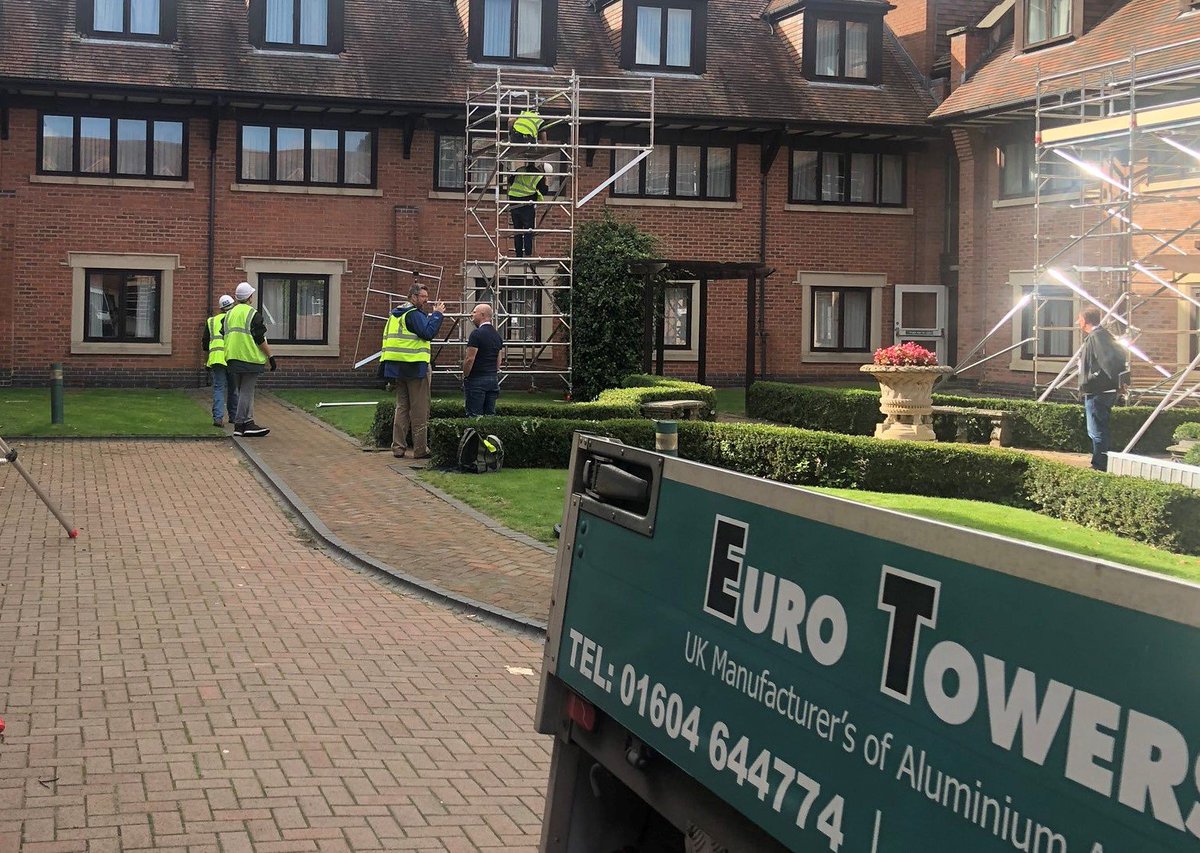 EuroTowersUK's tweet photo. We had a great time at this years #pasmaconf 
Along with attending the seminars and meetings we also had some of our equipment on display including our:
BS 8620 Certified Podium
Bridging System
Cantilever System
3T Ladder Frame Tower https://t.co/GX4CbPHZgU