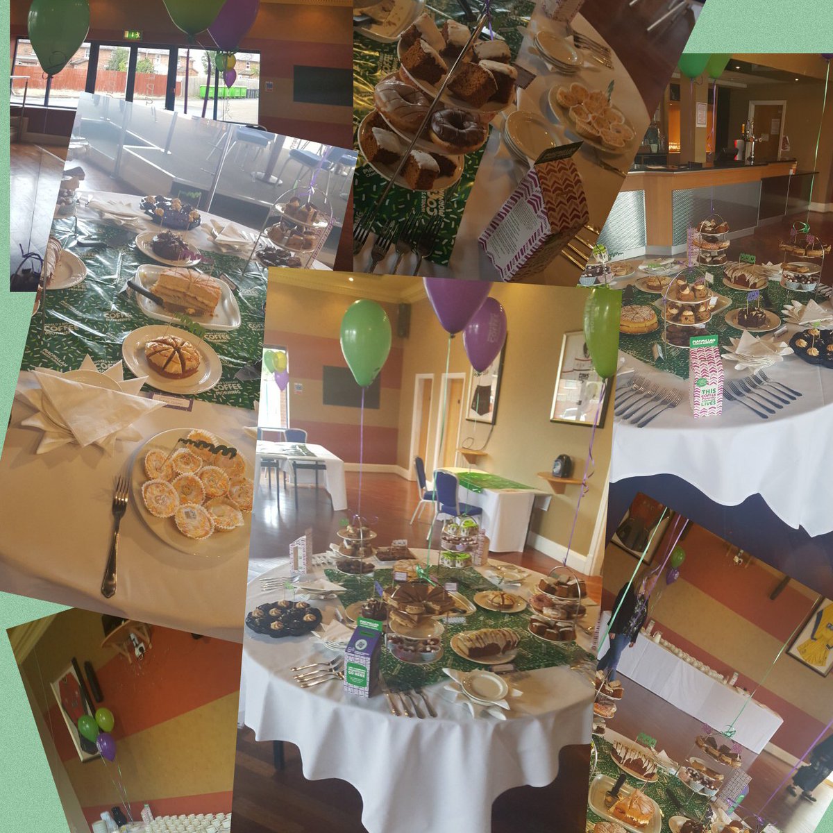 TelfordHotel's tweet image. #Macmillancoffeemorning