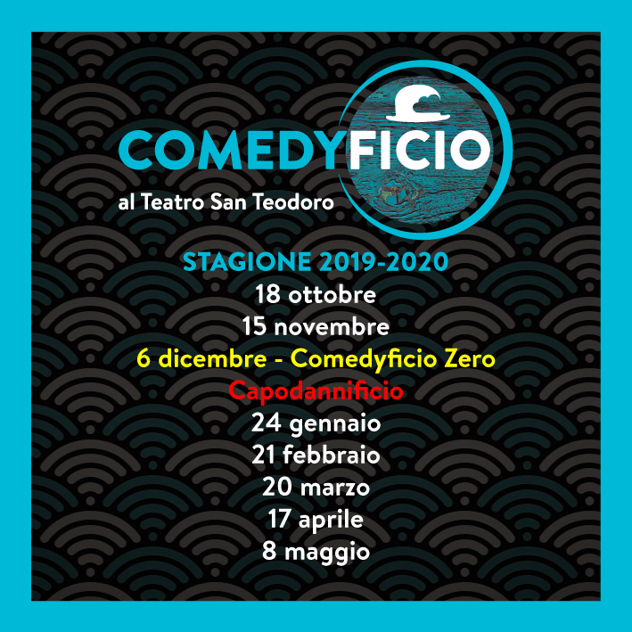 comedyficio's tweet photo. Eccoci con l'ottava stagione di comicità al @teatrosteodoro di Cantù (CO): arriva il #Comedyficio!
Ti aspettiamo per la prima, il 18 ottobre!
E ti ricordiamo che se acquisti subito i biglietti per tutte le date (escluso il Capodannificio), uno te lo regaliamo noi! https://t.co/vIHkHpcjZP