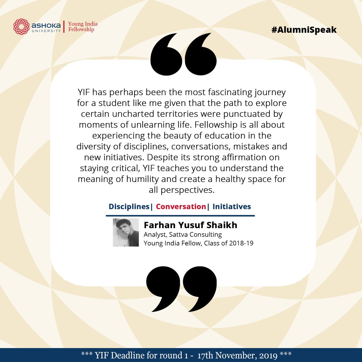 YoungIndiaFellowship tweet media