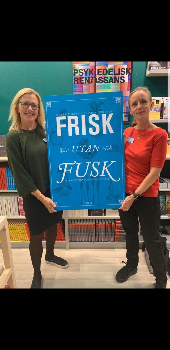 Vem tar ansvar för populärvetenskapen?
Intresset för vetenskap och nya forskningsrön är stort bland läsarna. Men kan vi lita på det som skrivs?
Hör oss i Fri Tankes monter B03:22  kl 13:30 på Bokmässan i Göteborg.