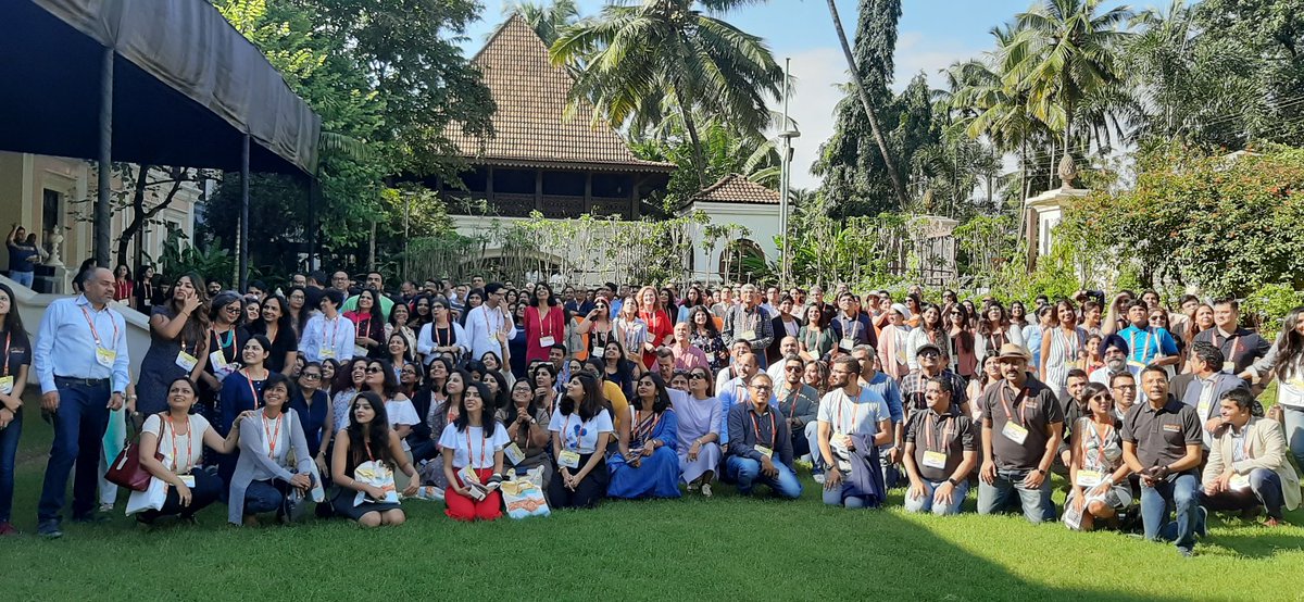The who is who of Public Relations and Corporate Communications industry are in GOA this weekend !! #PRAXIS8 #PR #PublicRelations #Communications