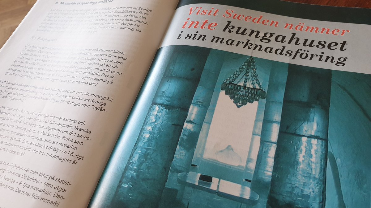 Monarkins positiva effekter för turismen är ingenting annat än en seglivad myt. 

På måndag släpper vi rapporten Monarkins verkliga kostnader. Där spräcker vi såväl turist- som exportmyten. 

Vad f*n får vi för pengarna?

#monarkinskostnader