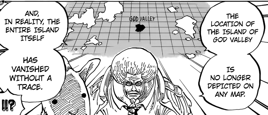 Monkey D. Business on X: God's Valley is not on the map and it's