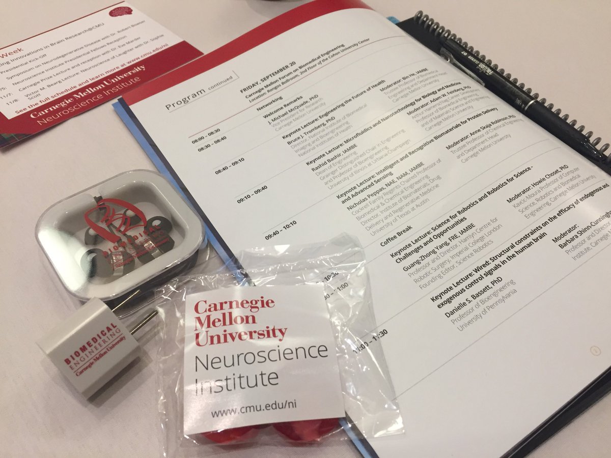 lightuptheFIRE's tweet photo. Last Friday, several thought leaders in Bioengineering visited @CarnegieMellon to take part in the 2nd Annual #BMEforum hosted by @cmu_bme https://t.co/ig8WPaSrg8
