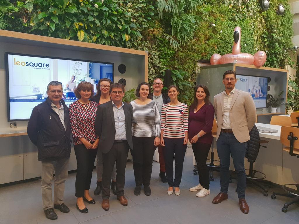 even_pierre's tweet photo. Les responsables Mobilité &amp;Attractivité de @navalgroup à la rencontre de l'équipe du #Naval #innovation #hub un esprit #startup pour chercher, se tromper et trouver pour toujours innover au service de #navalgroup https://t.co/n6WdF0337P