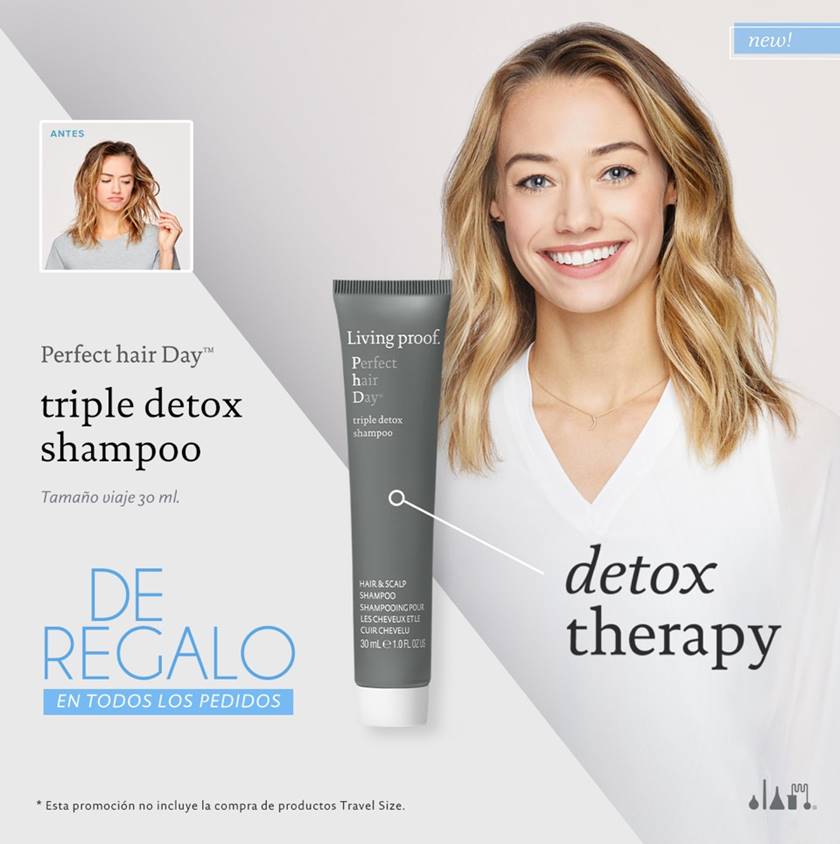 ¿Quieres probar el NUEVO Triple Detox Shampoo🌿?
Lo tienes de REGALO por un pedido en la tienda de los #SalonesLover❤️
#LivingProof #Promocion