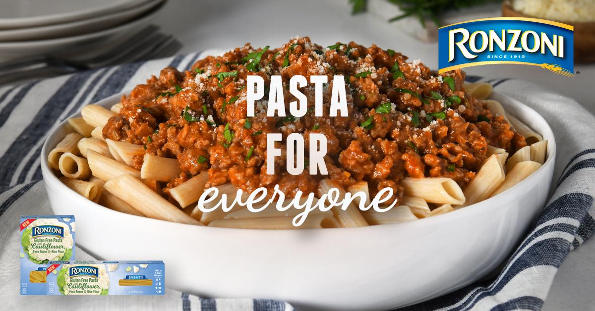 Happy #NationalPastaDay! Try our #NEW Cauliflower pasta, plant-based and gluten free – it's the pasta for everyone. See more: bit.ly/2lxRtZW