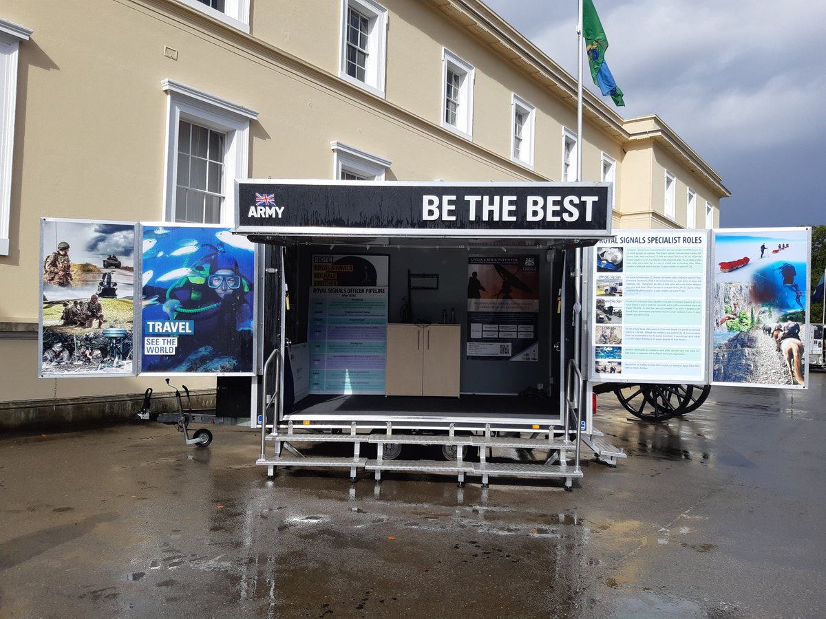ElemoTolulope's tweet photo. Great day at the #ArmySTEM event. I had the opportunity of discussing with 11-16 year olds about what I do and all the various opportunities STEM subjects can open them up to. #STEMAmbassadors #RMASstem19 https://t.co/GEf4J9r4Xv