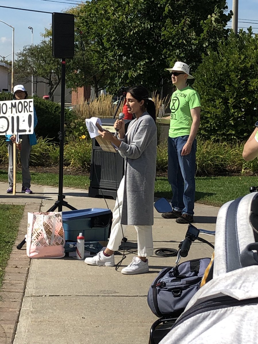Gr. 12 student speaks out about climate change