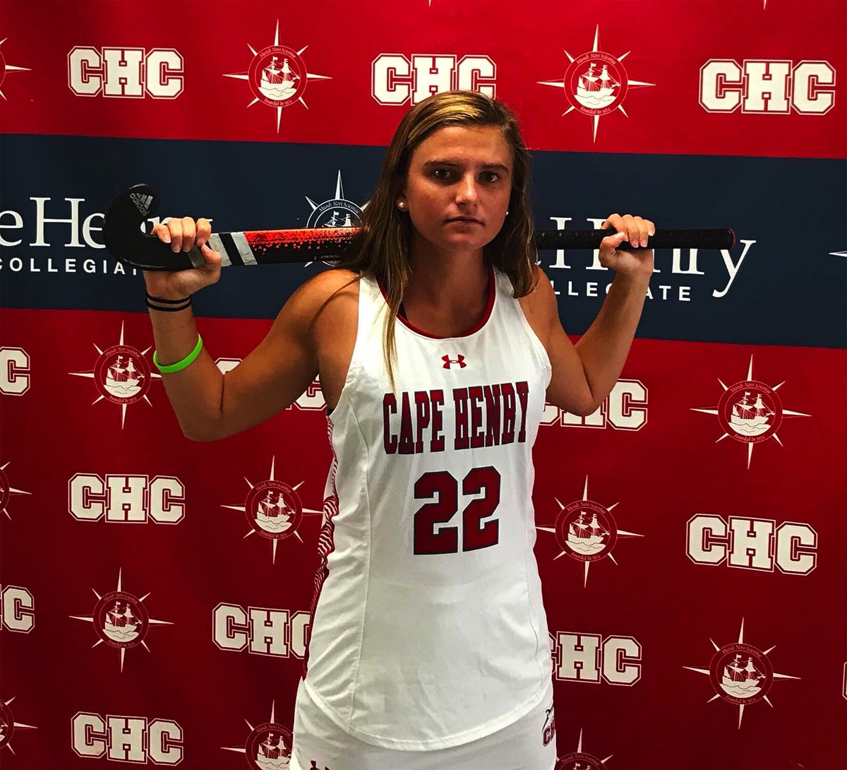 AthleticsCHC's tweet photo. 🐬 Dolphin Athletic Feature 🐬

Sophomore Midfield, Gini Kainer 🏑

Favorite pre-game meal: Pasta 🍝

Most exciting CHC Athletics Moment: Winning 2018 TCIS Field Hockey Championship 🏑

Fun Fact: Gini triple knots her shoes before playing in every game! 👟 https://t.co/obR4je4Yvc