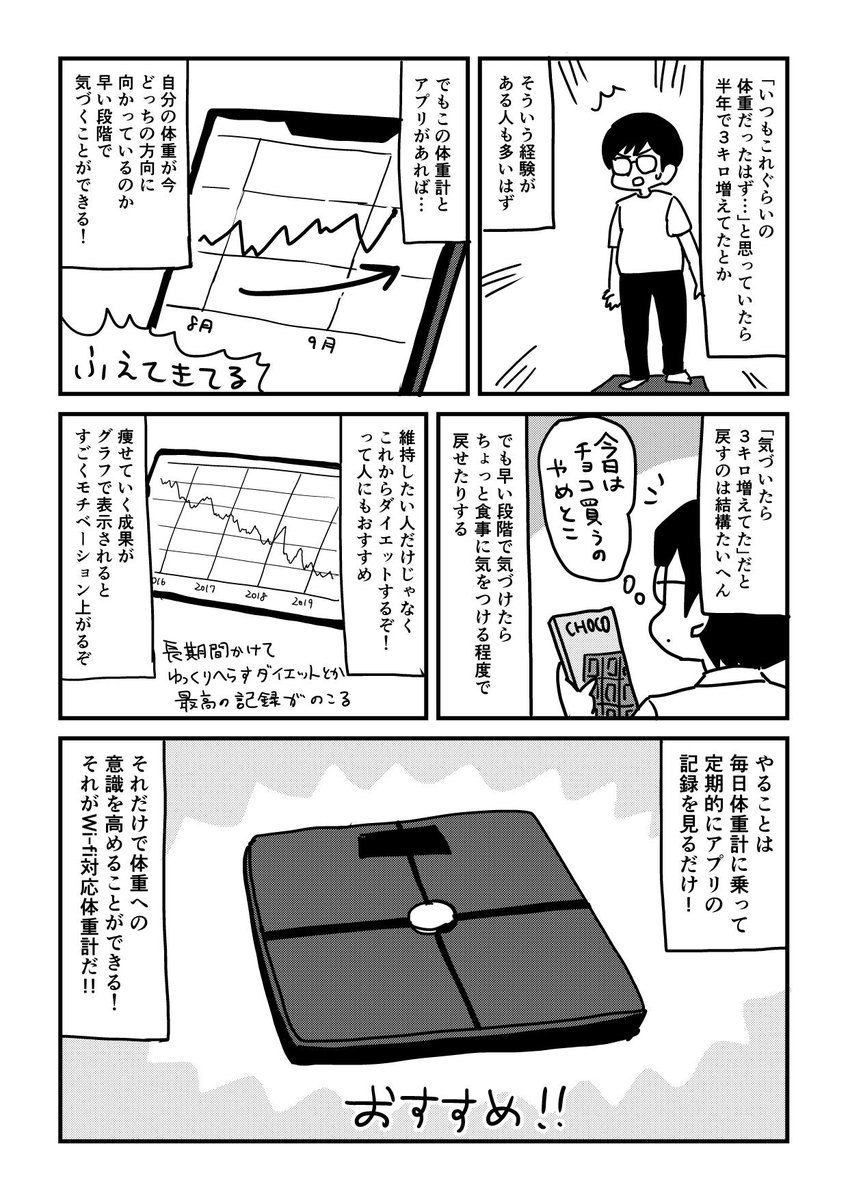 おすすめの体重計の話 