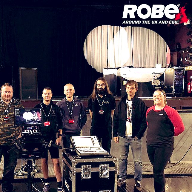 Sterlingeventgp's tweet image. We love nothing more than engaging our staff with industry training! 💪🏼#FlashbackFriday to our Head of Lighting taking part in #RobeSpot training with @Robelighting in Manchester last month! #training #teamsterling #lighting #investintraining #lightingdesign #robelighting #events