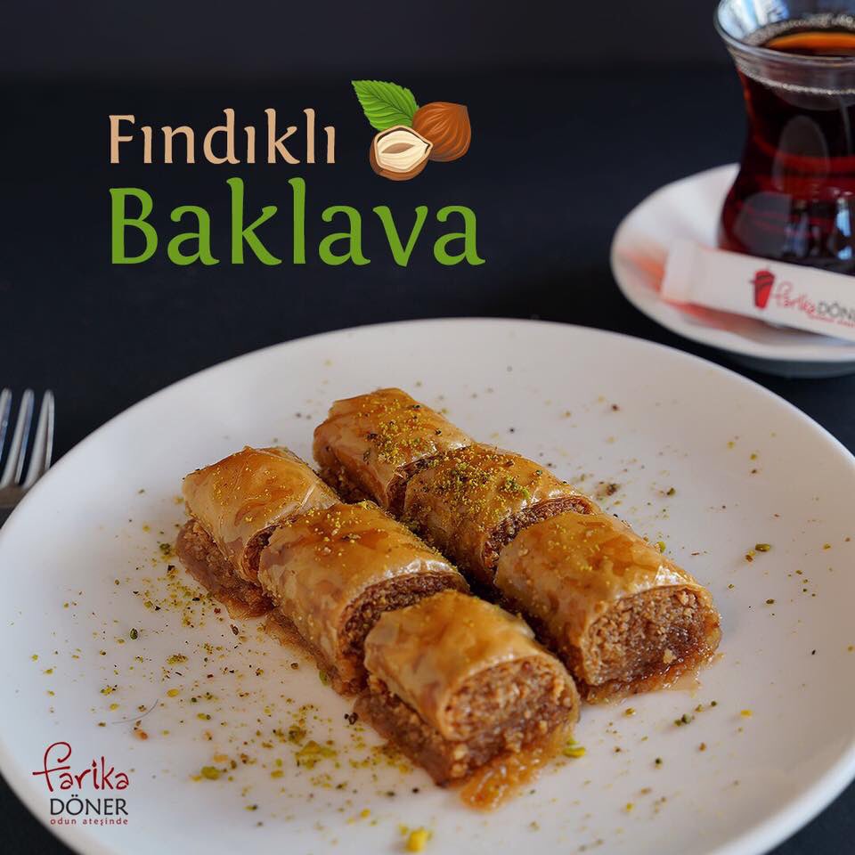 Fındıklı baklavamızı denediniz mi? 
☎️ Ümraniye: (0552) 192 02 02 - (0216) 328 66 66
☎️ Başakşehir: (0212) 485 82 28 - (0549) 670 21 69