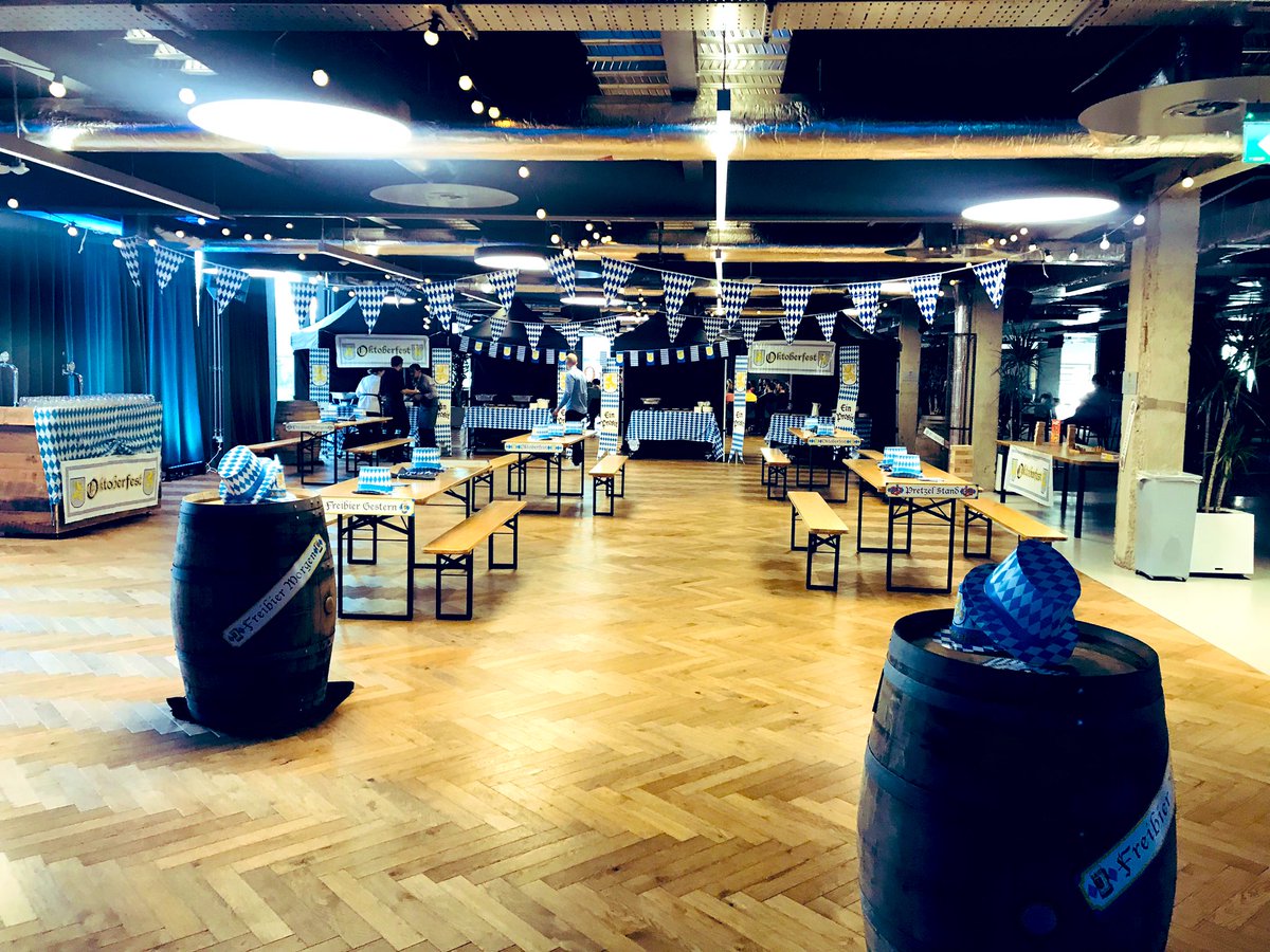TweetnEatDublin's tweet photo. @RewDublin the preparations are well under way for #Oktoberfest #PullYourOwnPint #Food #Friends #FunNLaughter #LetsDoIt #FridayFeeling #LetsAllHaveSomeFun #OneTeam https://t.co/It36558Kh6