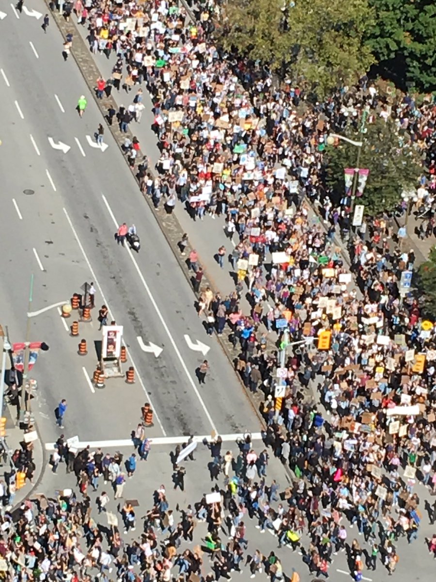 terrylinton's tweet photo. @ctvottawa Some pictures #climatestrikecanada https://t.co/tDDw0gGpXA