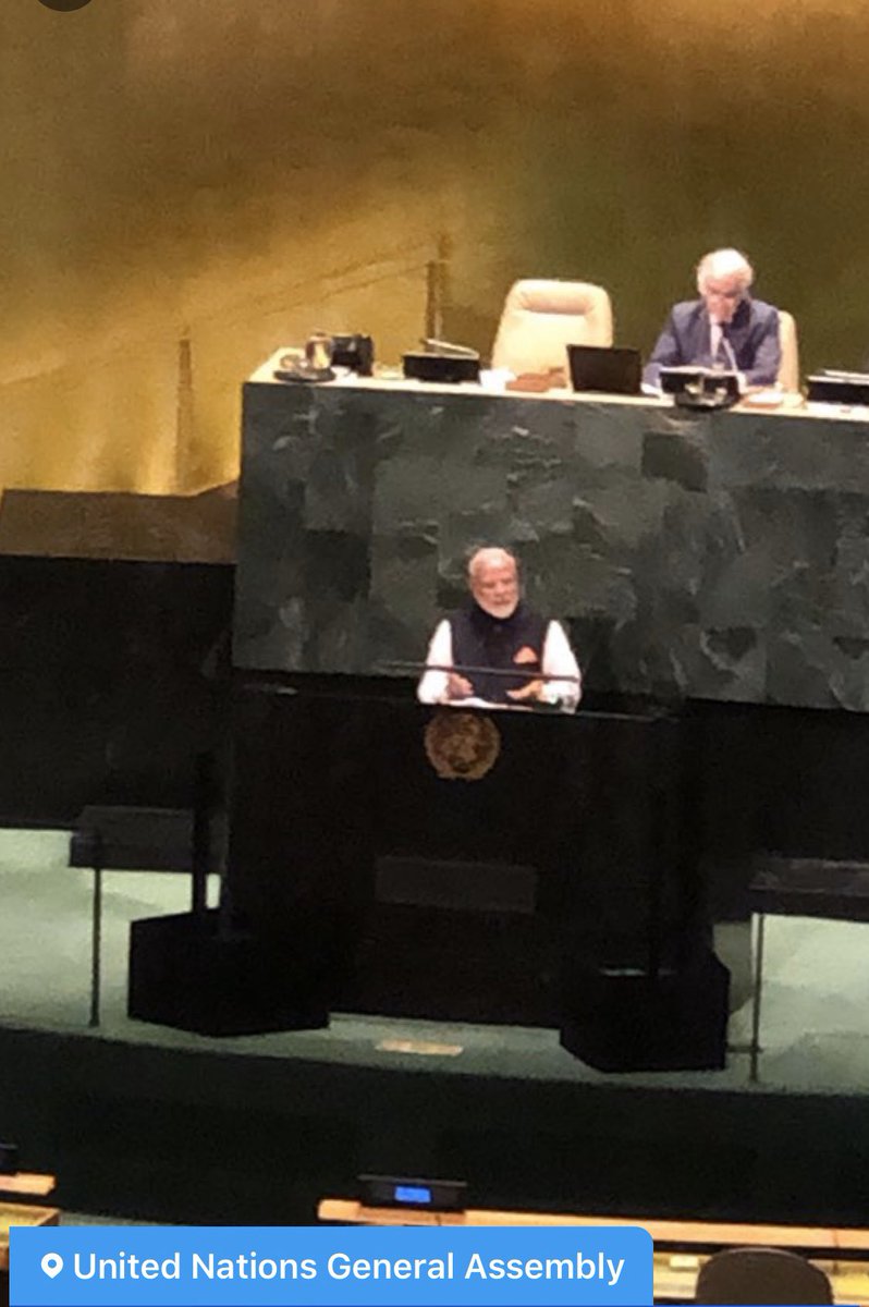 Suhas_S_Bhagat's tweet image. #ModiUNGASpeech #ModiWinsUNGA #UNGA2019 #संयुक्त_राष्ट्र #PMModiAtUNGA #PMModiAtUN
