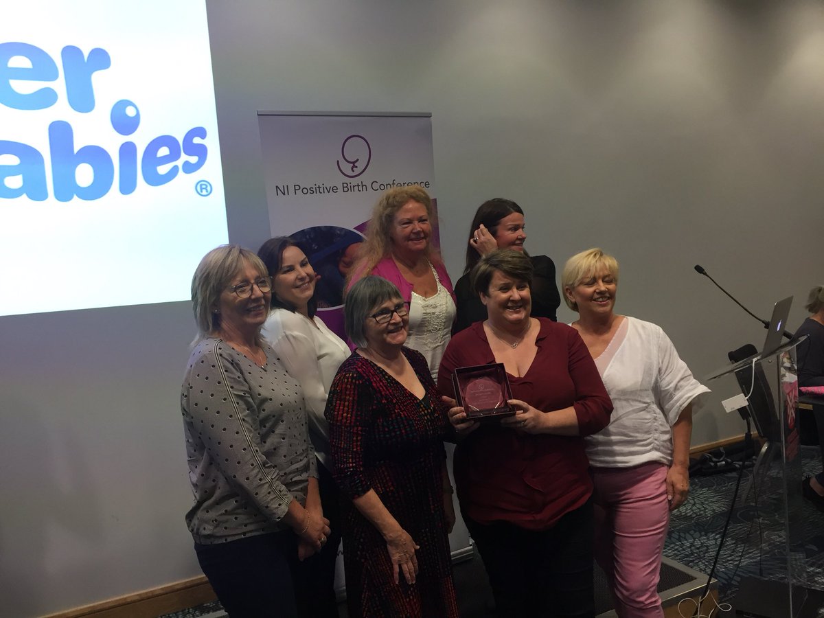rogan_margaret's tweet photo. So so proud! @BhsctM @cshannon1971 @BelfastTrust @BrendaK36167277 @explainedsnow @cbdmayes @MorrowGilly @HEATherWAtson79 @SeanaTalbot @BirthWiseNI Belfast Maternity Services recognised with  multiple awards @ 2019 Positive Birth Conference @birth_ni https://t.co/fNHkqRJjrp