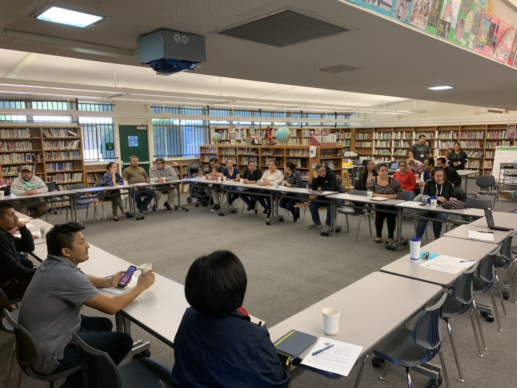WUSDK12's tweet photo. Kicking off the day in the #WUSDK12 at @K8Wusd’s coffee with the principals! Great turnout + great conversation! #OtterPride #Great2bWUSD https://t.co/2zRaSY6l12
