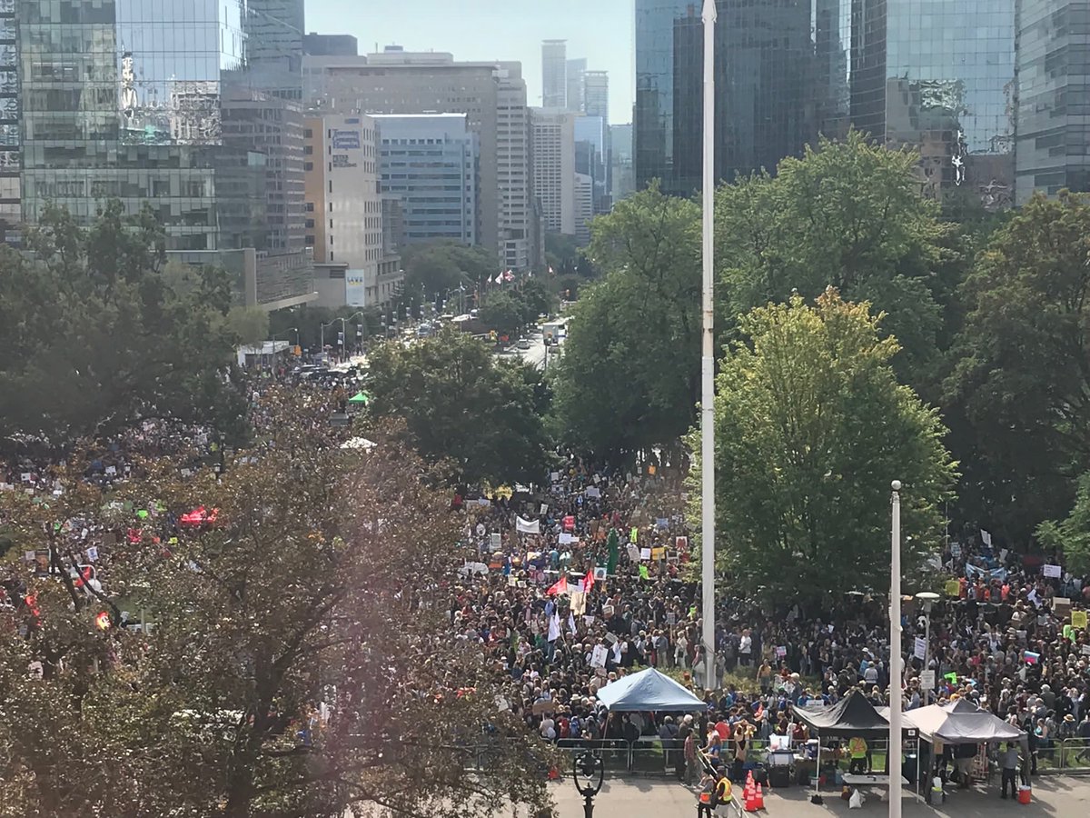 I’ve been to hundreds of protests &amp; rallies in my life. None of them were as inspiring or as significant as today’s #ClimateStrike. The future is as stake and our children are demanding action.