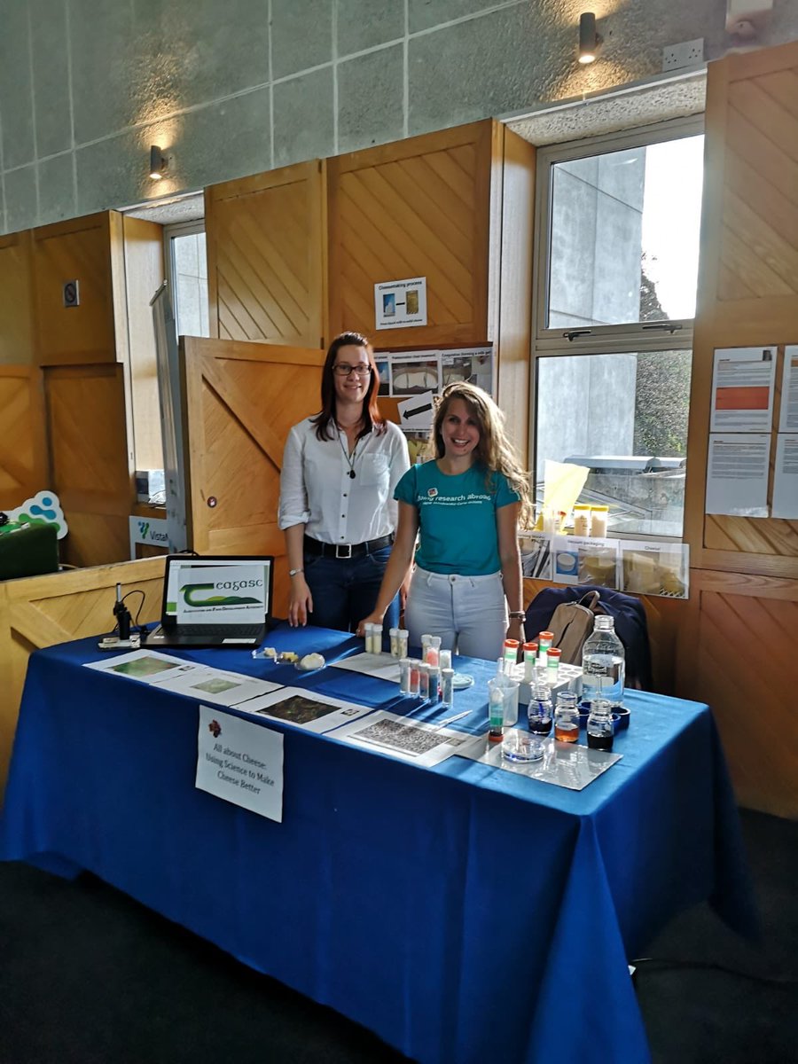 anitappax's tweet photo. All ready for all about cheese here @CorkDiscovers ! @teagasc @EI_CareerFit #cheesescience https://t.co/fDKYWTaoFZ
