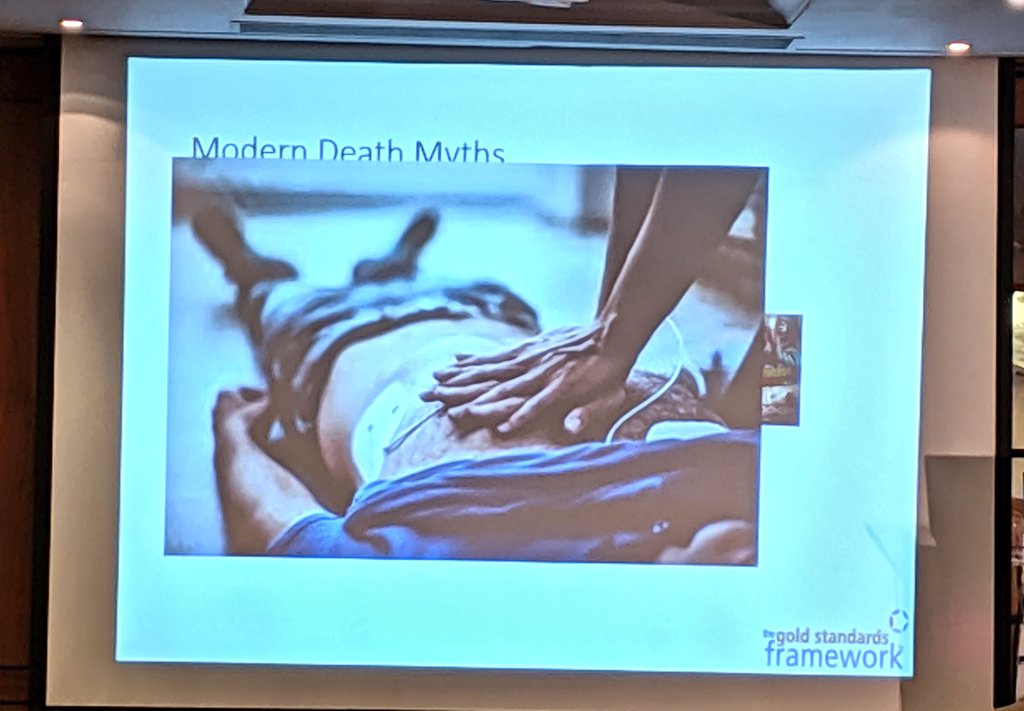 GeriSoc's tweet photo. A big thanks to the @GSFCentre team for a great event today which provided some excellent insights into end of life care #EoLC See the highlights from today via #GSFConf19 https://t.co/0ifetsy0bY