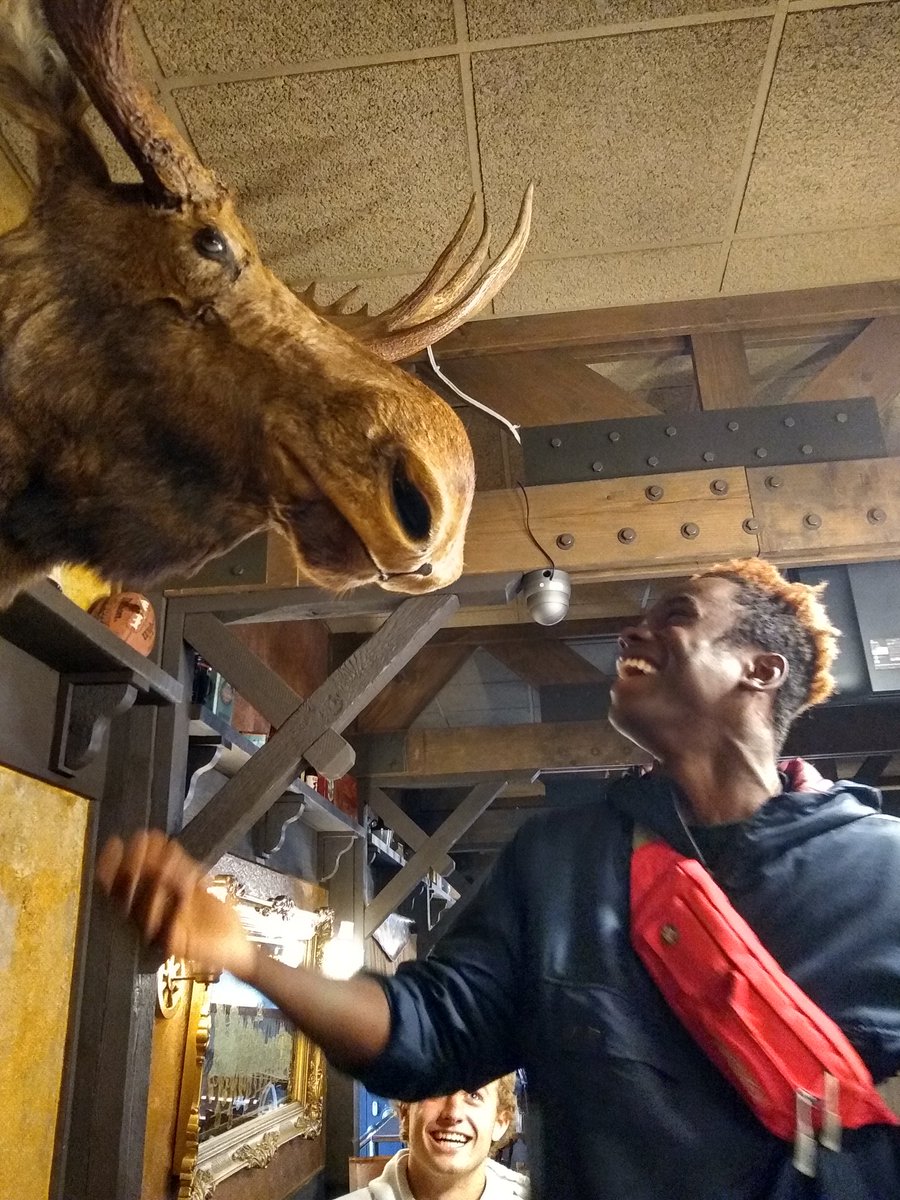 WHS_Fball's tweet photo. It's always a good time! We love this tradition of kissing the Moose!
#IAmAWarrior
#MBGI https://t.co/ZHKgB3HN5B