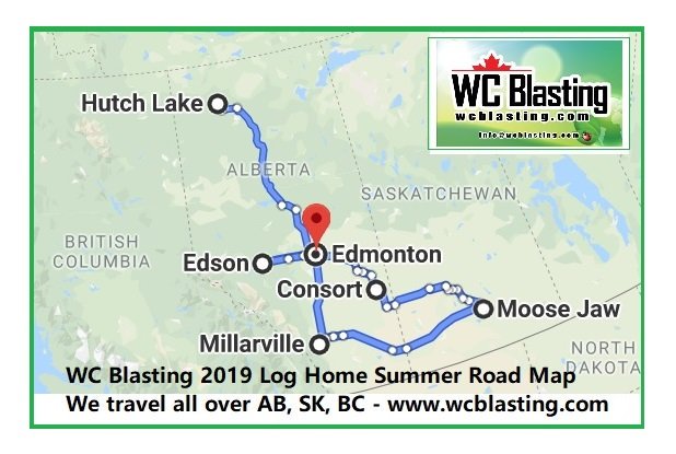 Our company travels all over Western Canada completing specialized restorations. 
Another great season of #loghome #mediablasting.
We look forward to hearing from you.
844.ICE.SODA 844.423.7632 
wcblasting.com
#YEGContractor #YEG 
#YYC #WCBlasting