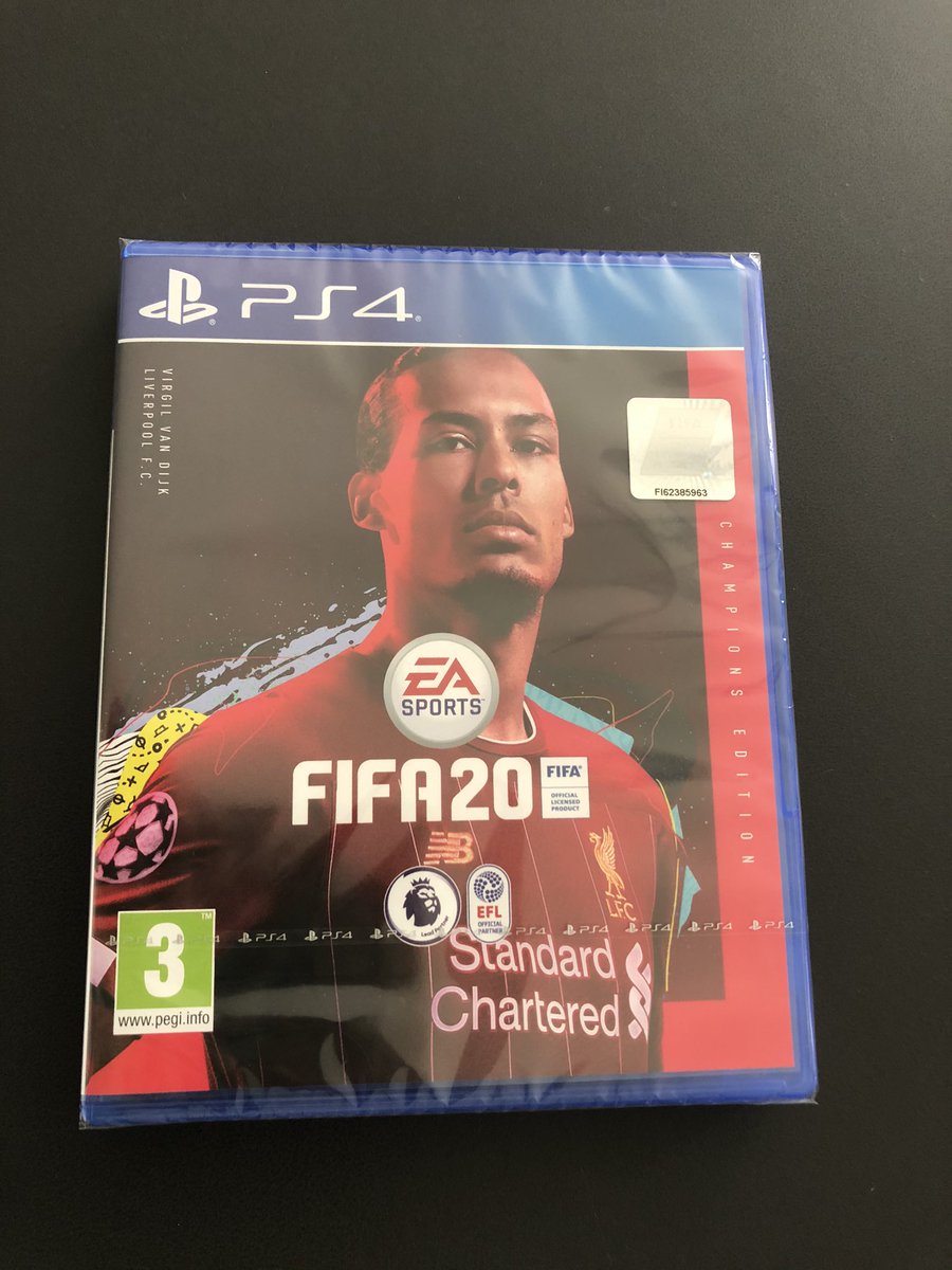 Thank you @easportsfifa for this gift. Can’t wait to enjoy it. #FIFA20 #VOLTAFOOTBALL