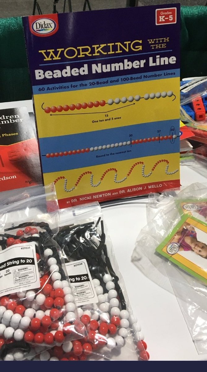 alisonmellomath's tweet photo. Beyond thrilled that my collaboration with @drnickimath on the Beaded Number Line is now available online! Super excited to help teachers learn how to have Ss use this powerful tool in their classrooms. Check it out https://t.co/vQpTtsKqZS. #mathworkshopchat @DidaxEducation https://t.co/nas0Uqqle5