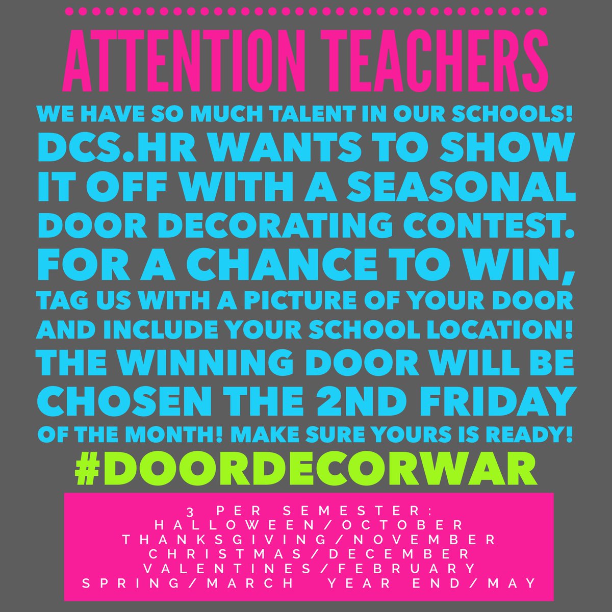 dcs_hr's tweet image. #doordecorwar #RaisetheBar #TeamDCS