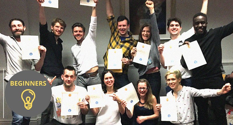 SchoolofImprov's tweet photo. Happy Friday everyone! Wanna know what else makes you happy? #Improv!  and our beginners course starts monday 7 October Read all about it!  https://t.co/p4KO3pQ8Wp #improvmakesyouhappy https://t.co/RmREk0yi0y