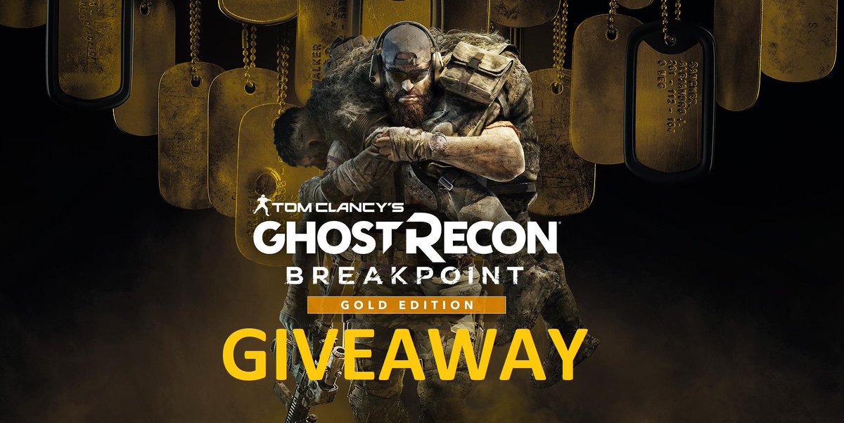 OfficialPCMR's tweet photo. Want to be among the very first to play Ghost Recon Breakpoint? We have 5 Gold Edition keys on @UbisoftUplay  to give away to 5 lucky winners! Enter here: https://t.co/XsfYzpFhTj https://t.co/VNdyBxCAqj