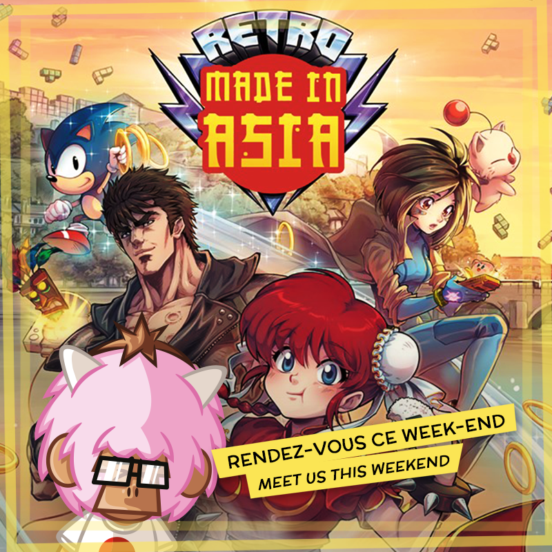 Wistitee's tweet photo. 🐒 Ce Weekend, vos singes sortent le tapis rouge à la Retro Made In Asia (Namur, BE) avec un line up prêt à vous faire chavirer : une profusion de nouveautés, mais aussi quelques surprises… 🍌
#WistiteeOnTour #retromadeinasia #retromadeinasia2019 https://t.co/q6wF6F0bi0