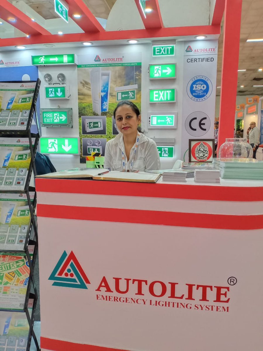 AUTOLITE_'s tweet photo. It is the support of our well-wishers and team that has helped us to achieve the success. Thank you all for visiting our stall at the FIRE INDIA 2019. New Delhi.
@FIREINDIA
#FIREINDIAEXHIBITION
#AUTOLITE #Emergencylight #Exitlight #Signage #Escape #Signs
#Firesignages #Exitsigns https://t.co/UlxL8ppKJ7