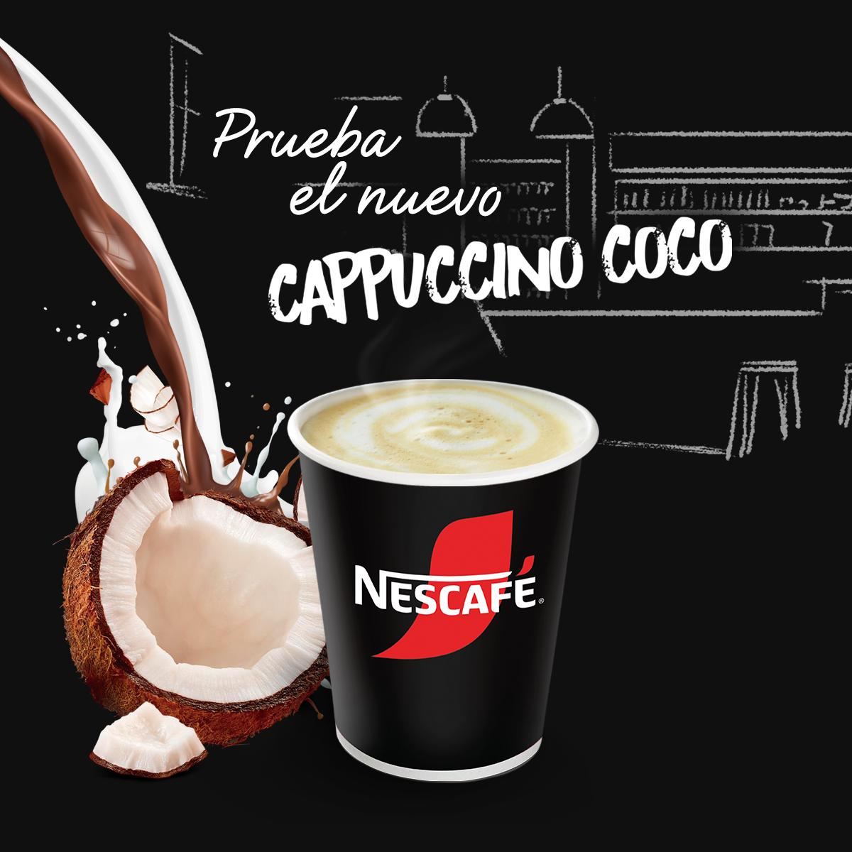 Nescafe_DO's tweet photo. Una delicia tropical en tu paladar. ¿Ya probaste el nuevo #CappuccinoCoco? Pregunta por él en tu punto de venta favorito.

#NescafeLover #NescafeDominicana #Dominicano #Espresso #Cappuccino https://t.co/49JAYmEVM5