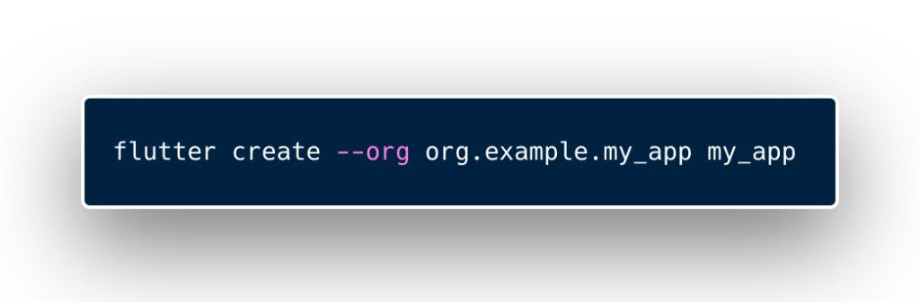 FlutterDev's tweet image. When creating a new app, would you like to set the application ID in Android and bundle ID in iOS?

⚡ Use the --org option with the Flutter command line!

#FlutterFriday