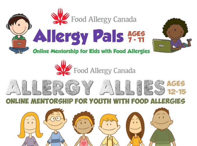 *LAST DAY TO REGISTER* Fall session of Allergy Pals/Allies begins tomorrow! An online mentorship programs that helps 7-15 year old kids manage their #foodallergy confidently. Register here: surveymonkey.com/r/JRWS8GW