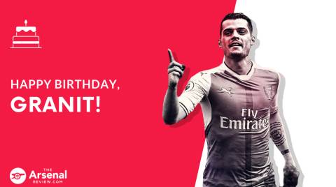  Happy birthday to Granit Xhaka, who turns 27 today! Have a good one, Granit! 