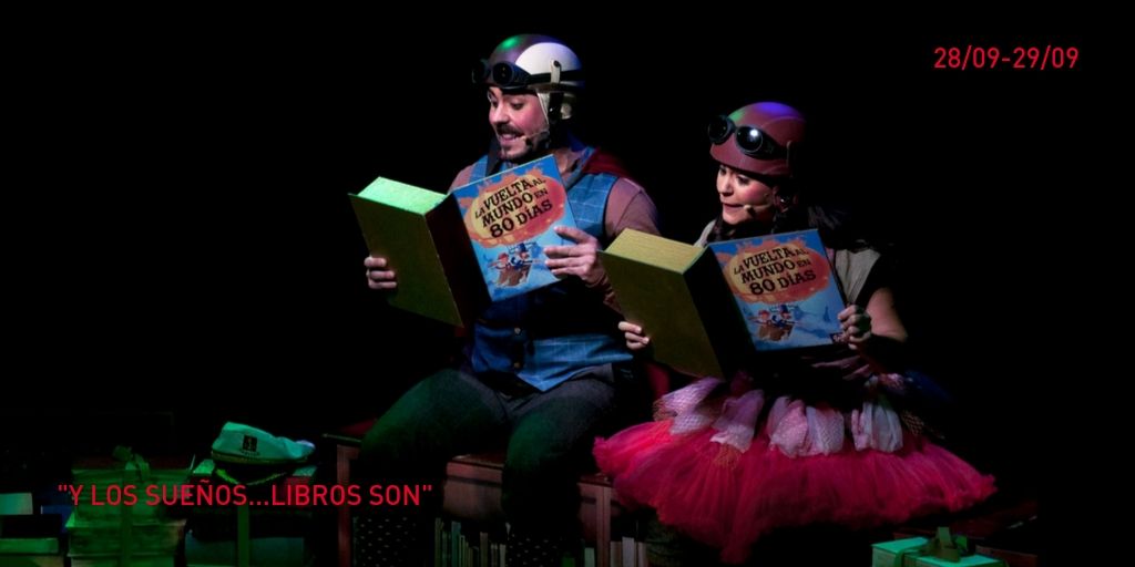 ZCultura's tweet photo. ¿Qué pasaría si se cerraran los libros para siempre? 📚 ¿Si no pudiéramos soñar con nuevas historias? "Y los Sueños… Libros son" es una obra que sumergirá a los más pequeños en la lectura💭 
📅 28/09 y 29/09 en @teatroarbole Toda la info👉https://t.co/RJ5JaUgbj3 #ZGZesCultura https://t.co/rB8n047ouH
